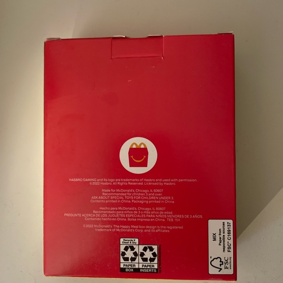 McDonald’s Mini Operation Game Hasbro Gaming Happy Meal Kids Toy 2022 - Picture 3 of 4